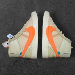 DS Nike x Off-White Blazer Mid 'All Hallow's Eve' - Size 12 - AA3832-700